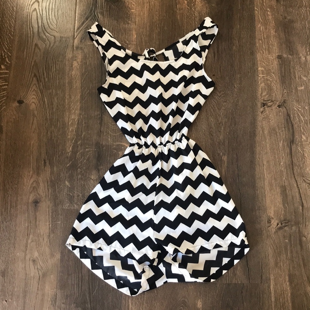 Chevron romper